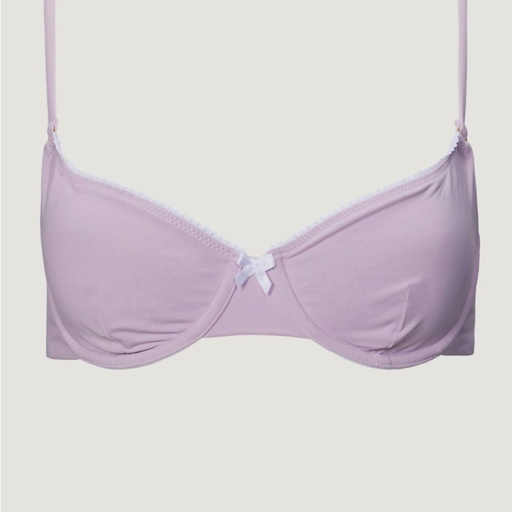 🌸 💜 We Wore What vintage lilac bra top or swim top💜🌸